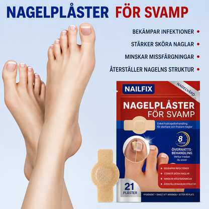 Nailfix - Svampplåster för nagelreparation