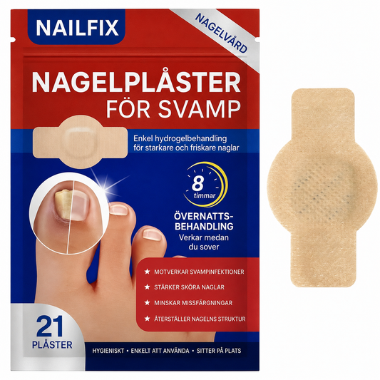 Nailfix - Svampplåster för nagelreparation